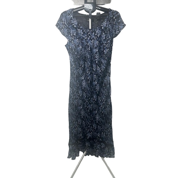 Lane Bryant Y2K Floral Pattern Short Sleeve Scoop‎ Neck A-line Dress Size 14/16 - Picture 1 of 7